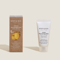 Глиняна маска для сяйва шкіри Mary&May Lemon Niacinamide Glow Wash Off Pack