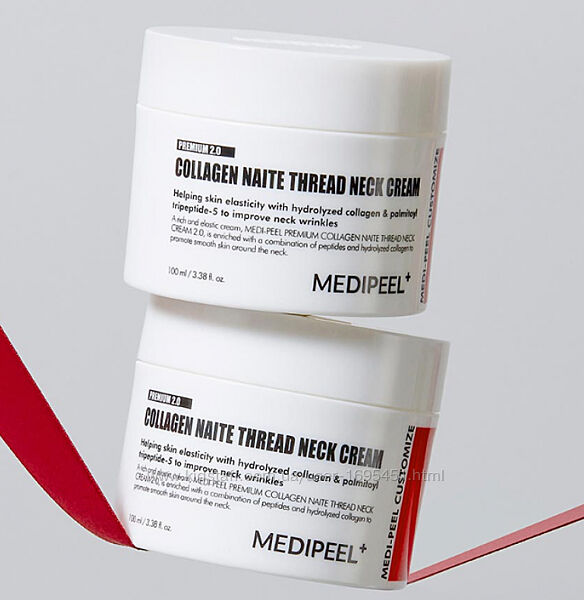 Medi-Peel Premium Collagen Naite Thread Neck Cream 2.0 Ліфтинг-крем для шиї