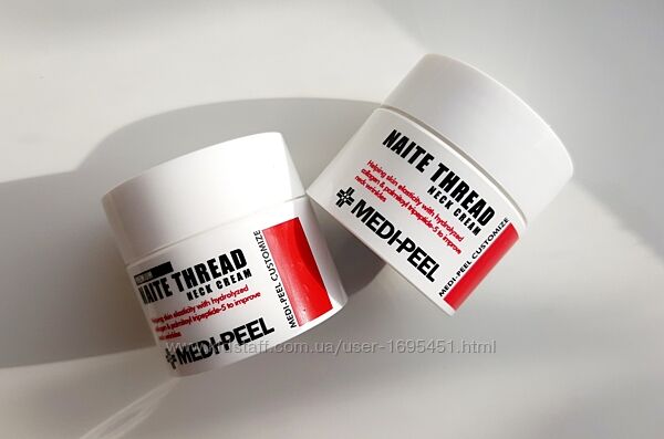 MEDI-PEEL Naite Thread Neck Cream Підтягуючий крем для шиї з пептидами 