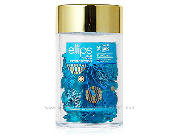 Ellips Hair Vitamin Pure Natura Pure Natura With Blue Lotus Extract Капсули