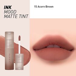 Матовий тінт для губ Peripera Ink Mood Matte Tint 15 Acorn Brown 