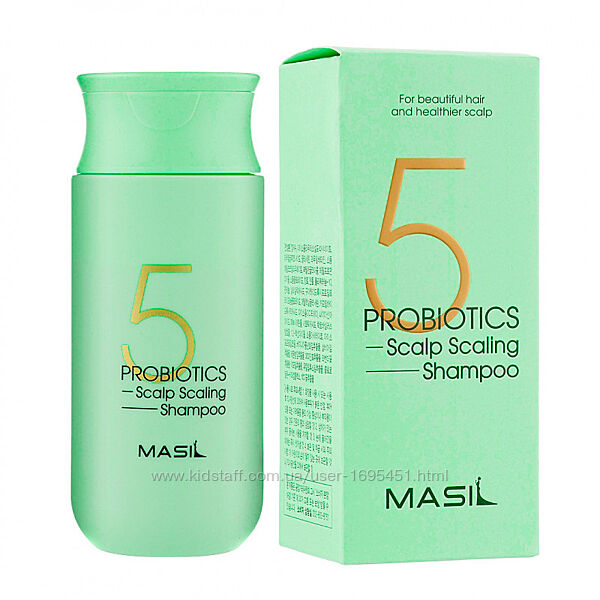 Masil 5 Probiotics Scalp Scaling Shampoo Глибокоочисний шампунь з пробіотик