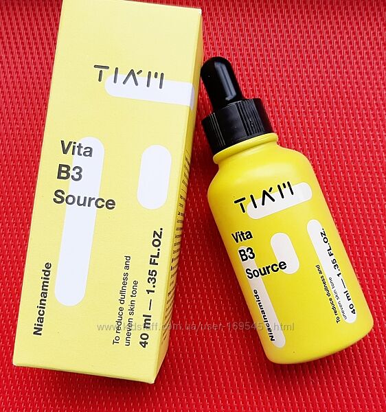 Tiam Vita B3 Source Високоефективна освітлювальна сироватка з ніацинамідом 