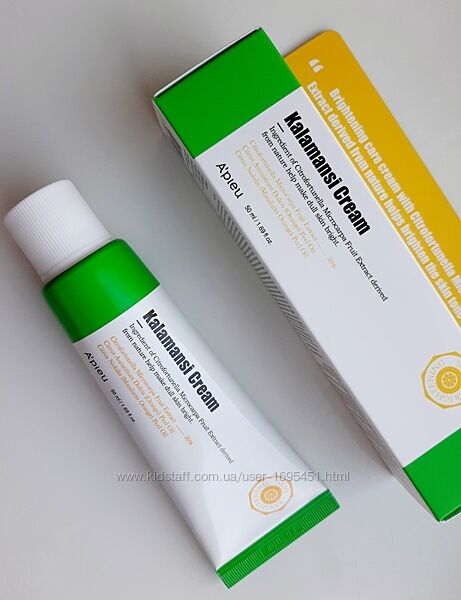 Apieu Kalamansi Cream освітлювальний крем для обличчя з каламансі 