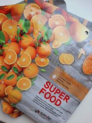 EYENLIP Super Food Mask Orange Тканинна маска для сяйва обличчя з вітаміном
