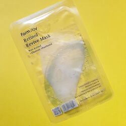 Farm Stay Retinol Revive Mask тканинна маска для обличчя з ретинолом Корея 