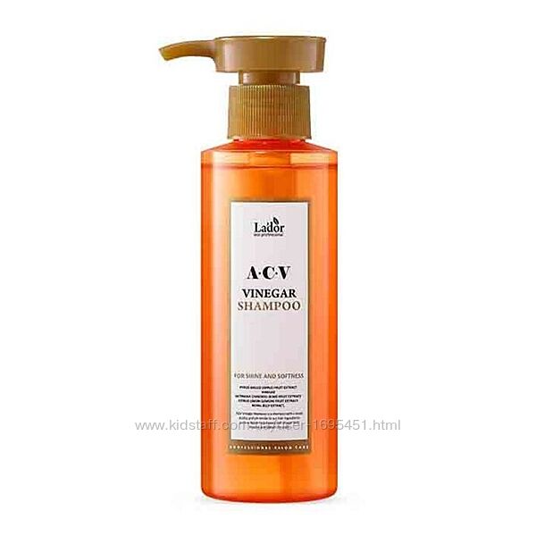 Lador ACV Vinegar Shampoo Шампунь для глибокого очищення з яблучним оцтом