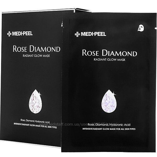 MEDI-PEEL Rose Diamond Radiant Glow Mask Маска для сяйва і зволоження облич