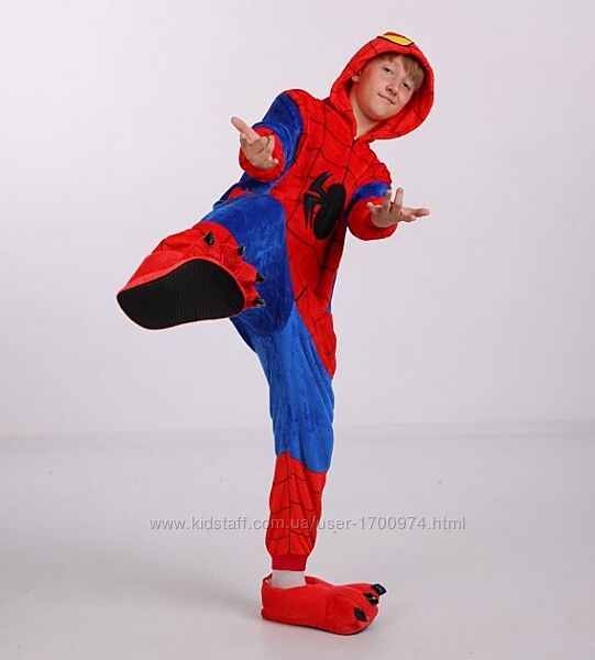 Кігурумі людина Павук дитяча Пижама Кигуруми Человек паук 