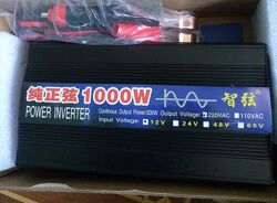 Инвертор 1000 Преобразователь Перетворювач напруги 12В аккумулятора