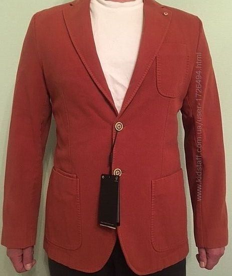 Мужской пиджак Massimo Dutti 100 коттон. Оригинал. Новый
