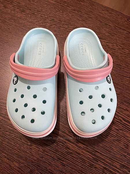 Crocs для девочки в хорошем состоянии, размер C13