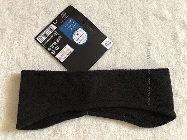 Теплая, спортивная повязка на голову.