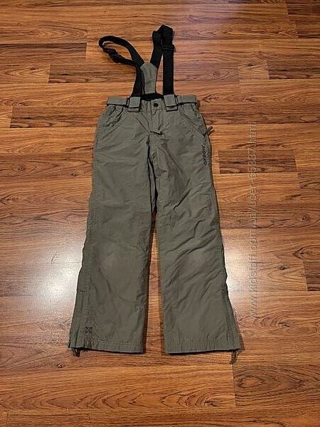 Лыжный полукомбинезон, лыжные штаны р. 140 см