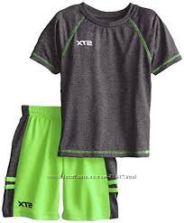 Летний спортивный комплект, шорты и футболка STX на 2-3года