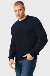 Фирменный мужской свитер с шерстью C&A Cunda, Германия