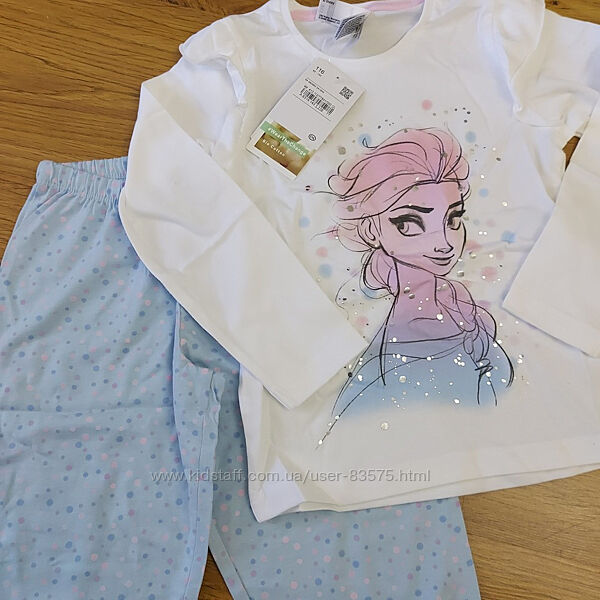 Фирменная хлопковая пижама C&A Disney