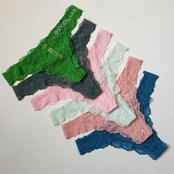 Мереживні трусики стрінги Victoria&acutes Secret
