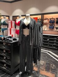 Піжама Shimmer Knit Long Pajama Set Silver Victoria&acutes Secret