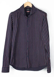 Фірмоваа бавовняна смугаста сорочка, Scotch & soda, р. L 48