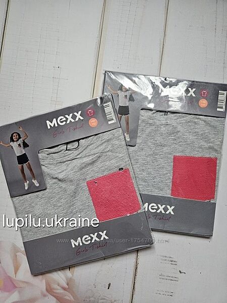 Mexx футболка 146/152 р на дівчинку девочку серая сіра pepperts