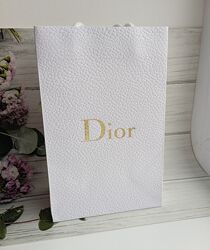 Оригинальный подарочный пакет Dior. Лента Dior