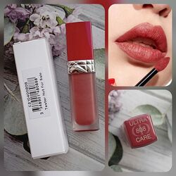 Жидкая помада для губ с цветочным маслом Dior Rouge Dior Ultra Care Liquid