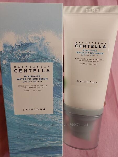 Skin1004 sun serum сонцезахисний крем madagascar centella hyalu-cica cream