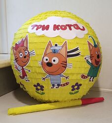 Пиньята Три кота