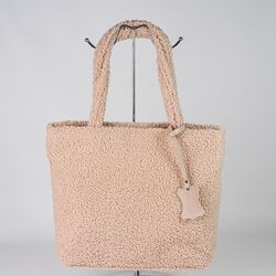 Жіноча сумка тедді сумка пухнаста сумка шопер сумка шоппер сумка з хутра