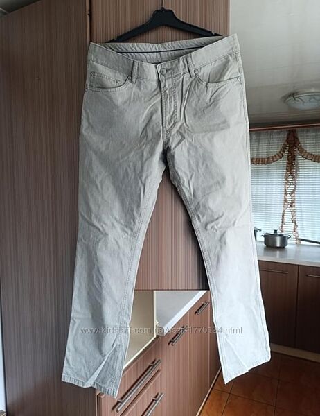 Світлі чоловічі джинси bexleys светлые мужские серые джинсы