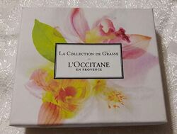 Фирменная брендовая коробка l&acuteoccitane для подарков, фотосетов