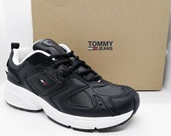 Стильные кожаные кроссовки хайтопы Tommy Hilfiger оригинал