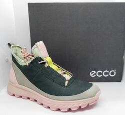 кожаные хайтопы кроссовки ботинки Ecco Exostrike оригинал 