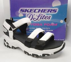 стильные сандалии босоножки Skechers D&acuteLites 2.0 оригинал 