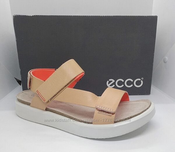 Кожаные босоножки сандалии  Ecco оригинал 