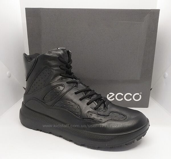 Кожаные ботинки хайтопы Ecco оригинал 