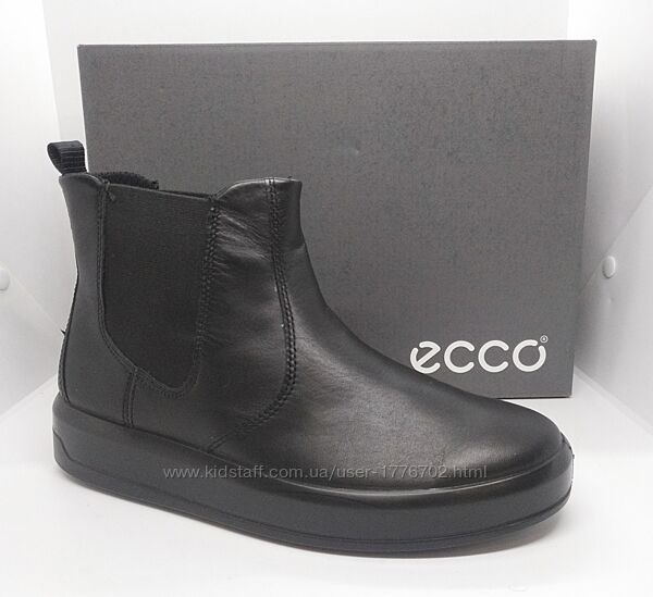 Кожаные ботинки челси Ecco оригинал 