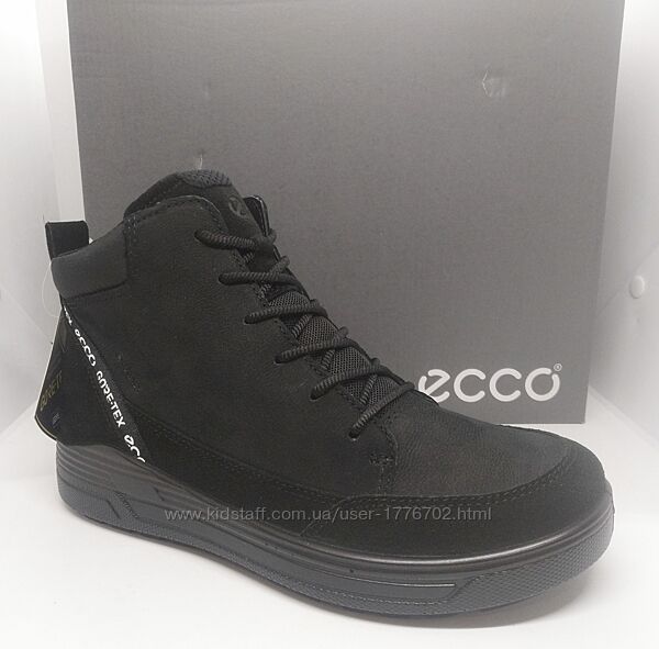 кожаные ботинки Ecco мембране Gore Tex оригинал 