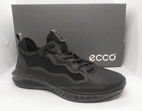 Кожаные дышащие кроссовки Ecco ST 360 оригинал