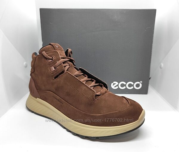 Кожаные утеплённые ботинки Ecco Exostride оригинал 