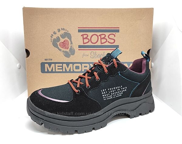 кожаные стильные ботинки полуботинки Skechers Bobs оригинал