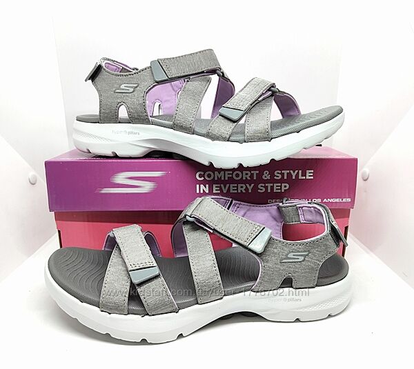 босоножки сандалии Skechers Go Walk 6 оригинал