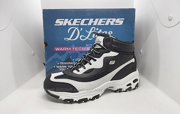 Стильные теплые ботинки Skechers D&acute Lites оригинал