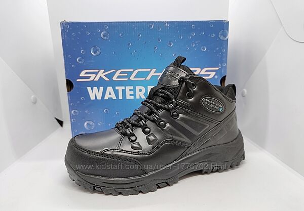 кожаные водонепроницаемые ботинки Skechers оригинал 