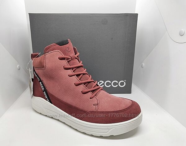 кожаные ботинки Ecco Gore Tex оригинал 