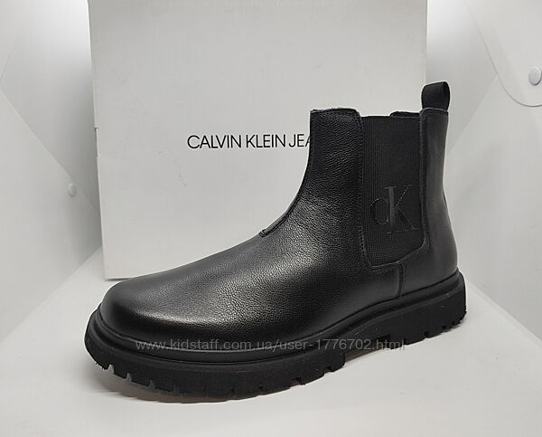 кожаные ботинки челси Calvin Klein оригинал 