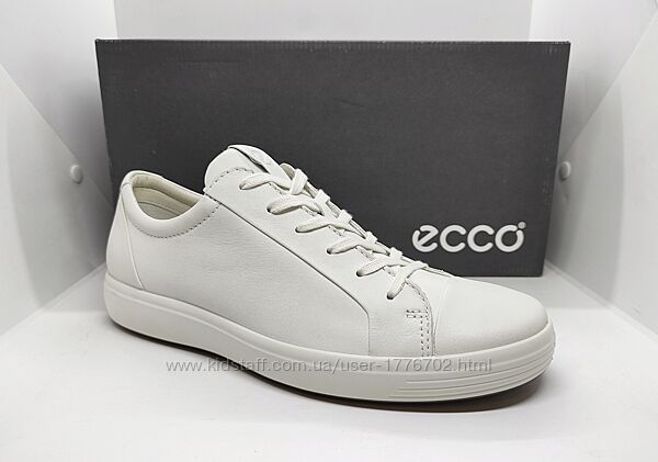 Кожаные кроссовки кеды Ecco Soft 7 оригинал