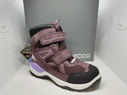 кожаные зимние ботинки Ecco Snow Mountain Gore Tex оригинал 