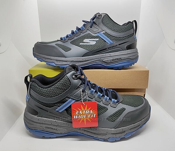 кожаные кроссовки ботинки на широкую ногу Skechers оригинал